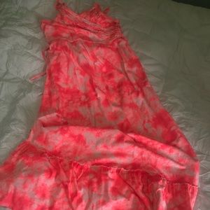 Girls long sleeveless dress